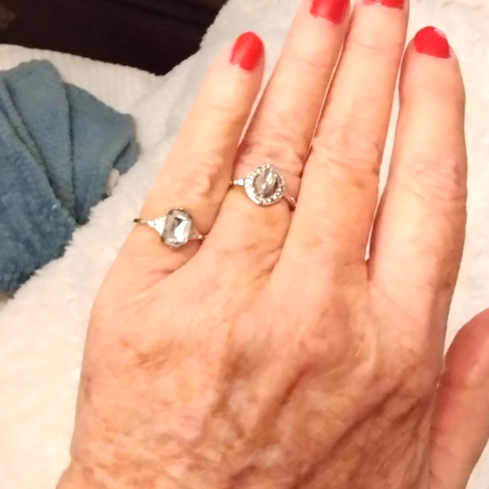 2 Designer Rings (6-7) NEW - Picture 6 of 6